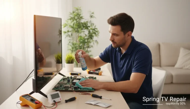 Best Tips for Maintaining Your TV in Humid Spring Weather - Spring TV Repair Spring