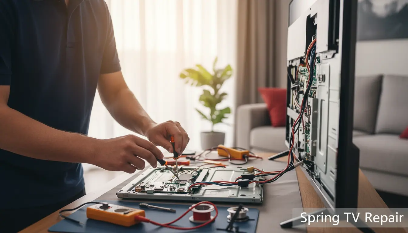 Emergency TV Repair: What Spring Residents Should Know