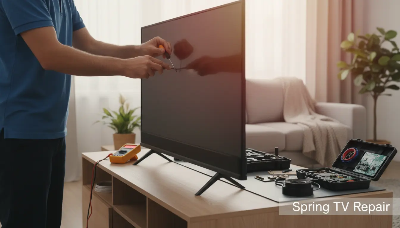 How Long Does Professional TV Repair Take In Spring?
