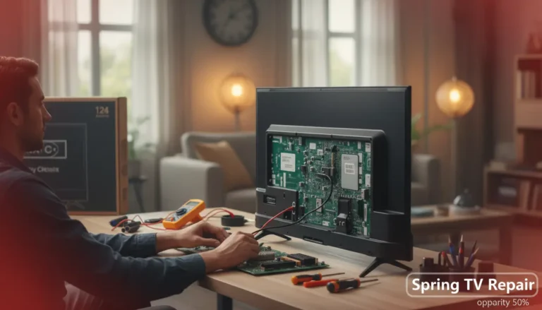 The Cost of TV Repair vs Replacement in Spring Area - Spring TV Repair Spring
