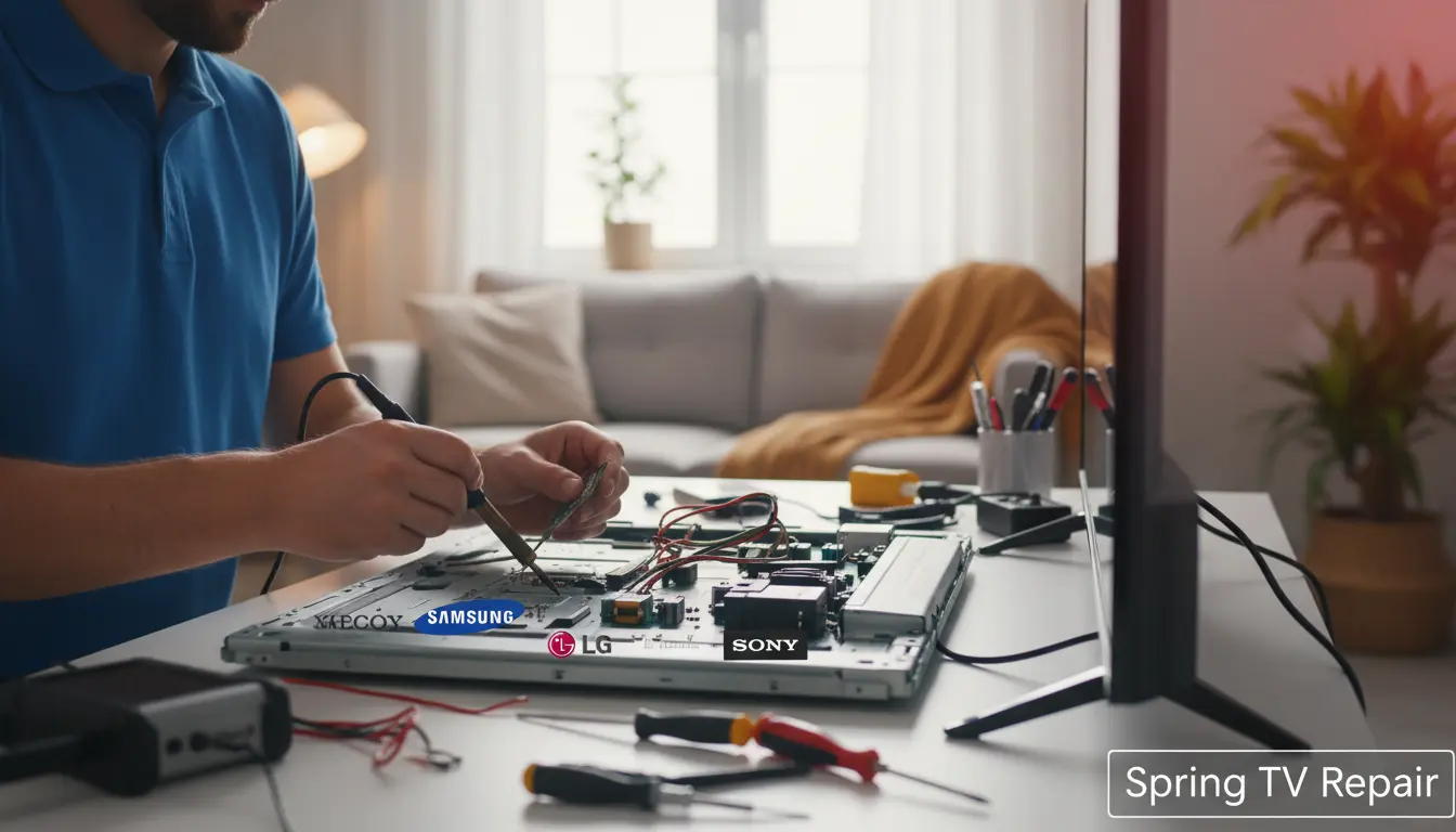 Top TV Brands We Repair Fast In Spring, TX